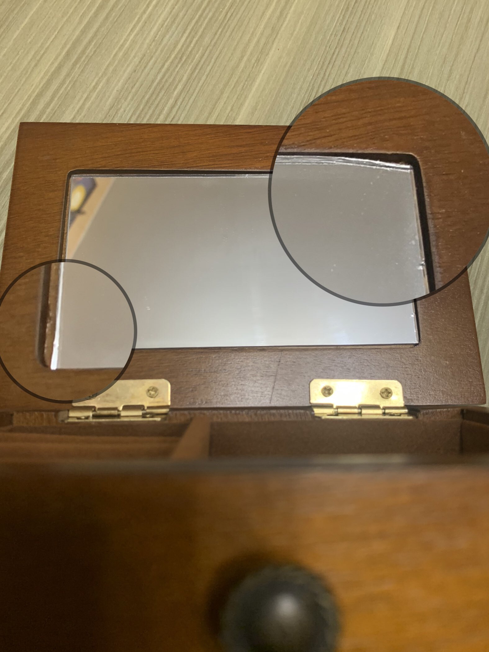 Фотография покупателя товара Шкатулка для украшений «Комод с ящиком», дерево, коричневая, 9×10×16 см - Фото 4