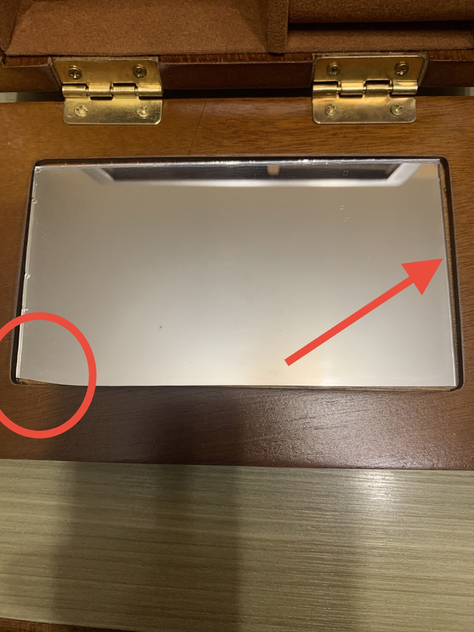 Фотография покупателя товара Шкатулка для украшений «Комод с ящиком», дерево, коричневая, 9×10×16 см - Фото 2