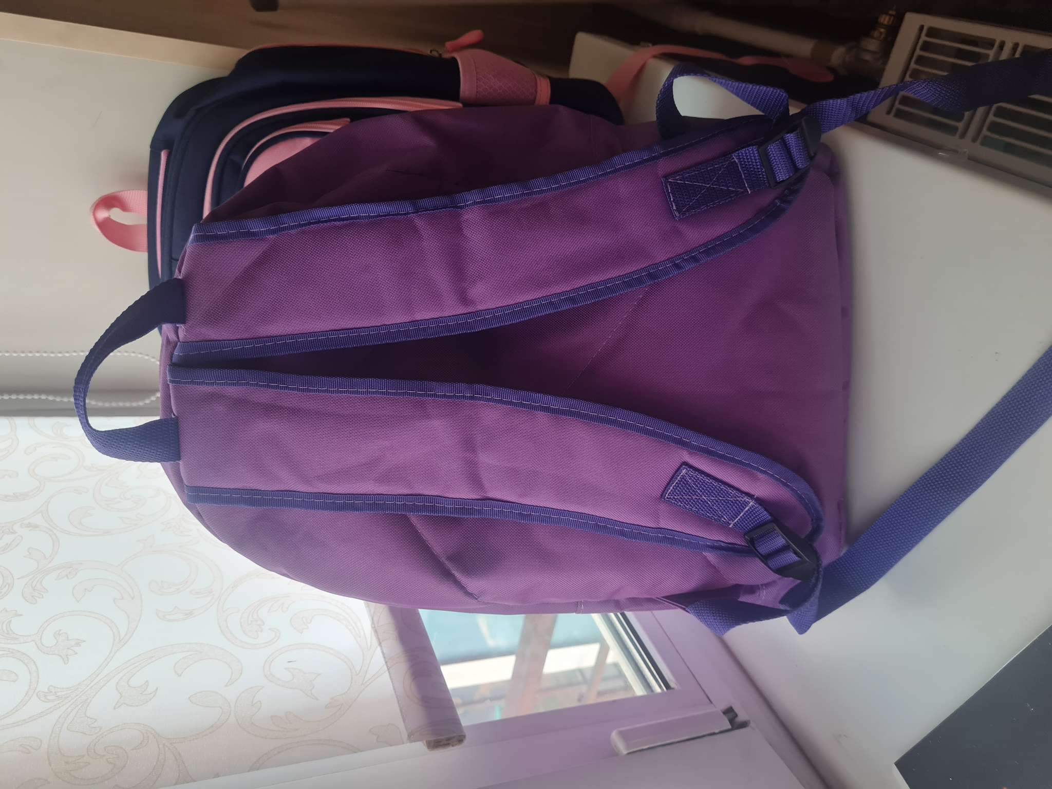 Фотография покупателя товара Рюкзак школьный детский для девочки «Аниме», 33×13×37, отдел на молнии, карман, чёрный - Фото 2