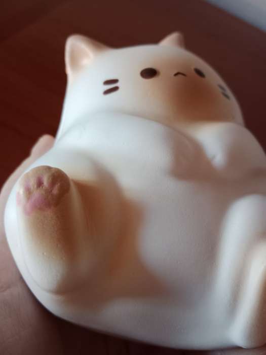 Фотография покупателя товара Сквиш игрушка - антистресс «Толстый котик», МИКС - Фото 5