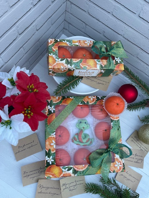 Фотография покупателя товара Коробка складная «С Новым годом», 17×7×4 см - Фото 5