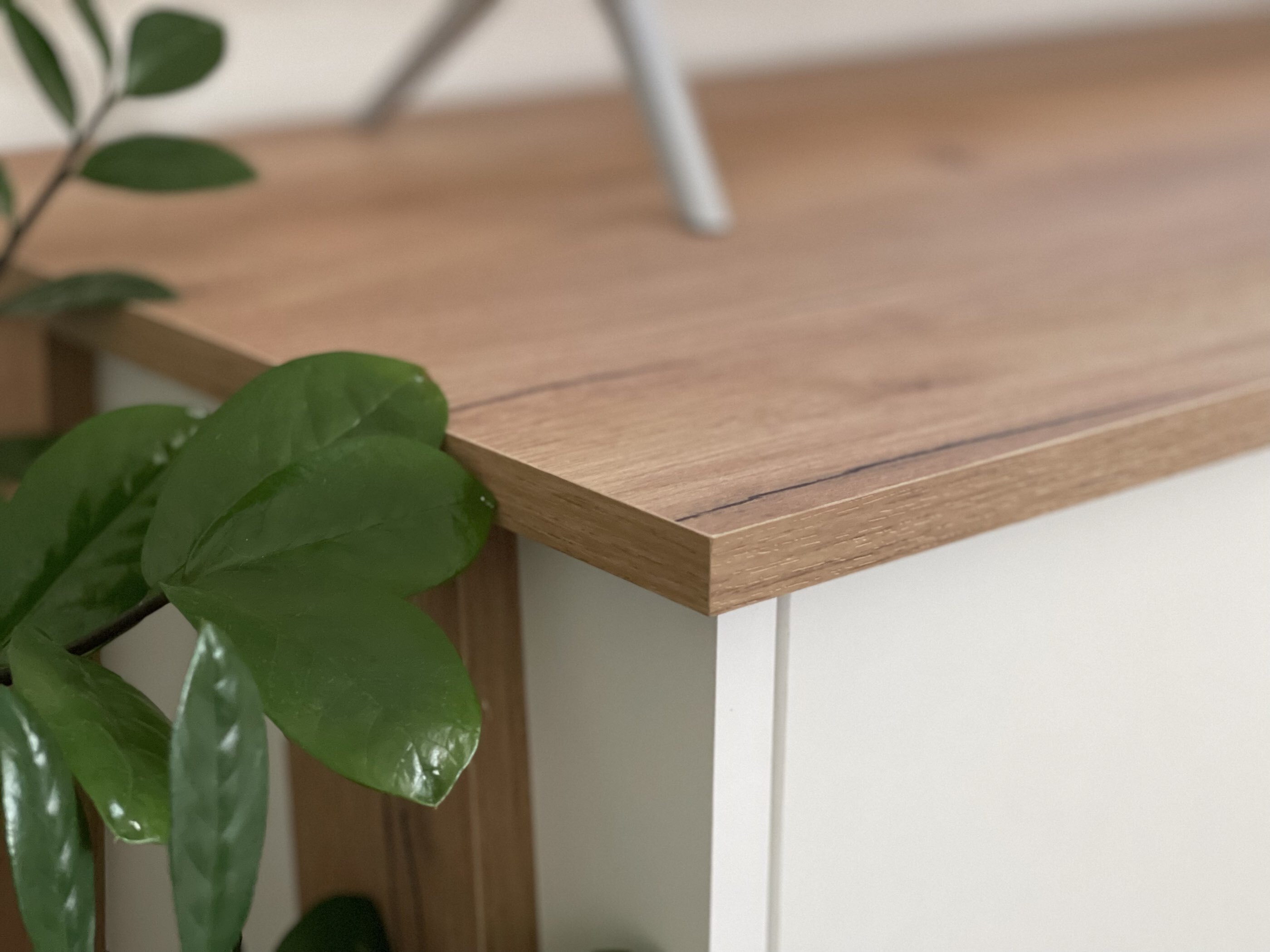 Фотография покупателя товара Тумба под ТВ «Теодора», 1440×421×500 мм, цвет графит/крафт золотой - Фото 1