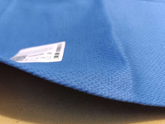 Фотография покупателя товара Фартук кухонный «Этель» Freedom, 60×70 см, лён 61%, хлопок 39%, 500 г/м², синий - Фото 1