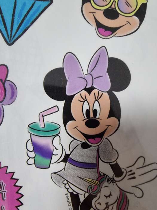 Фотография покупателя товара Набор детских татуировок «Минни Маус: Единорог» - Фото 2