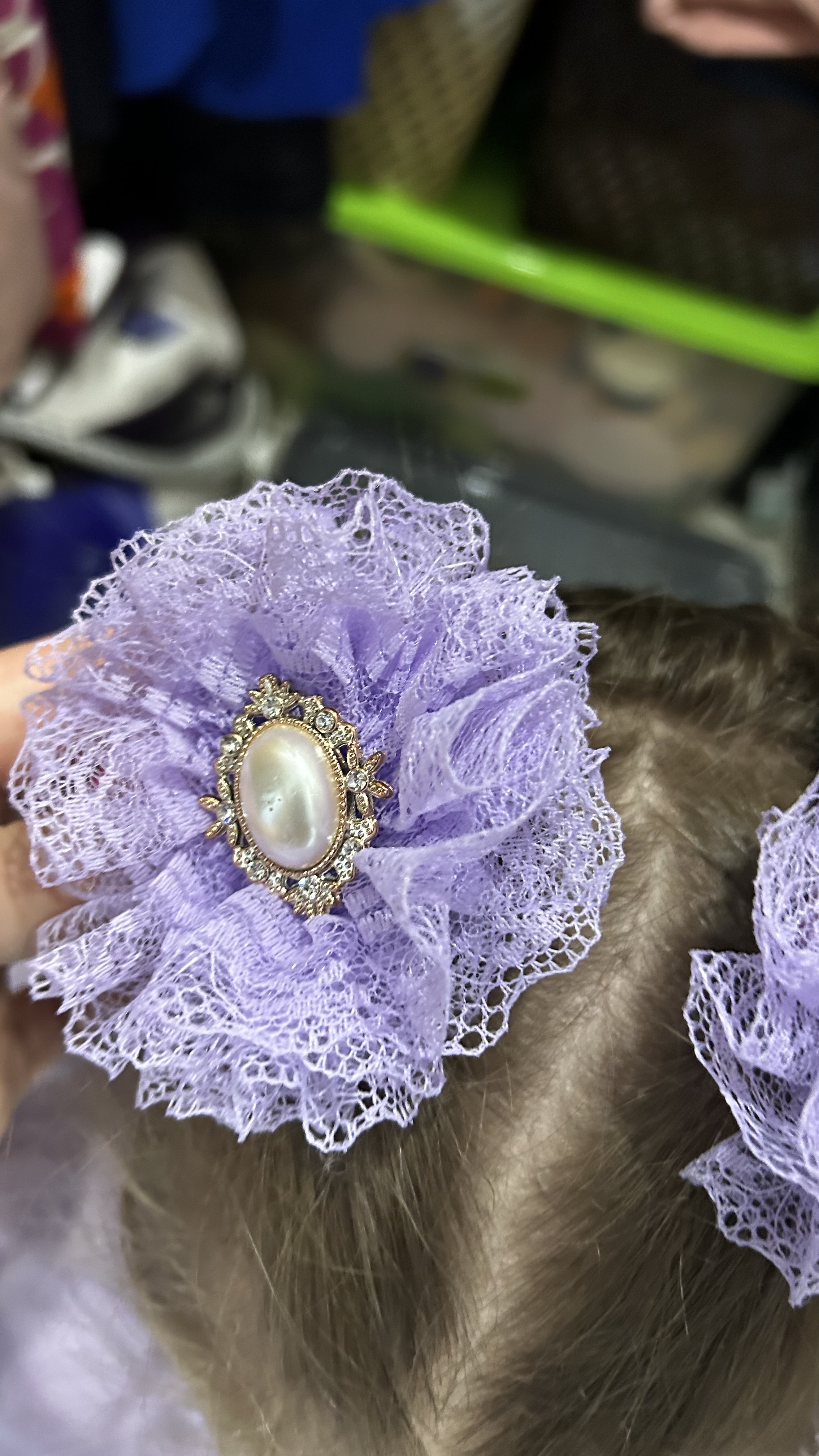 Фотография покупателя товара Кружево капроновое, 35 мм × 10 ± 1 м, цвет белый - Фото 4