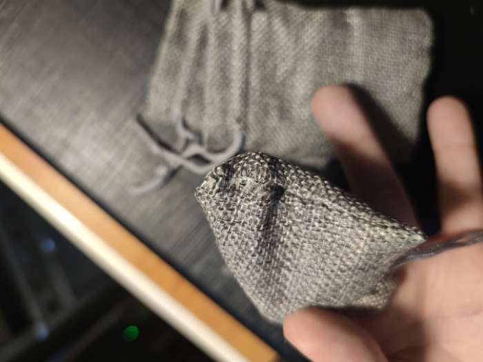 Фотография покупателя товара Холщовый мешочек для украшений, подарков и трав, текстиль «Эко», серый, 7×9 см - Фото 19