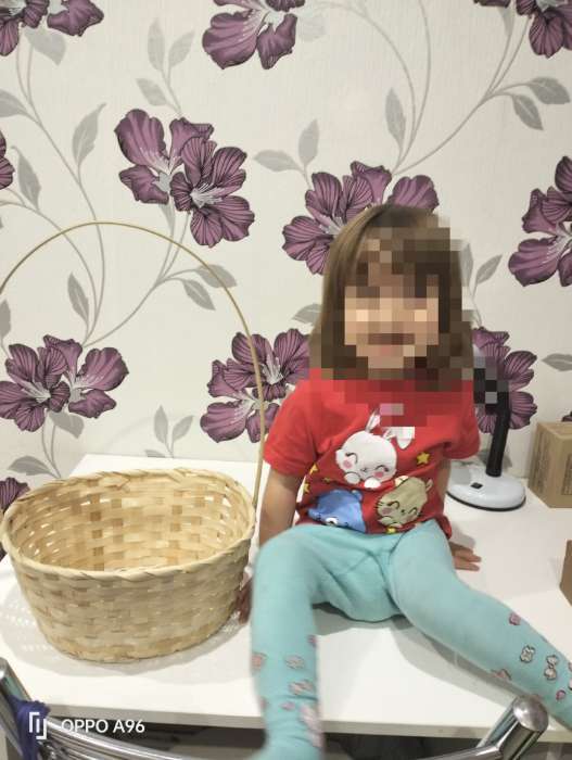 Фотография покупателя товара Корзина плетёная, 30×22×13 см, ручка h=36 см, бамбук, ива, натуральный цвет - Фото 7