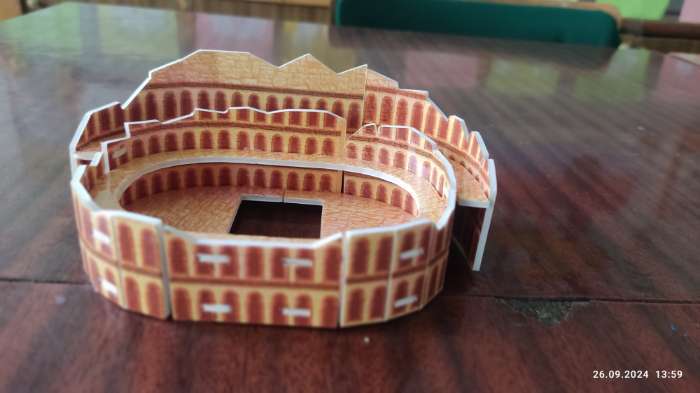 Фотография покупателя товара 3D-конструктор «Чудеса света. Петра» - Фото 2