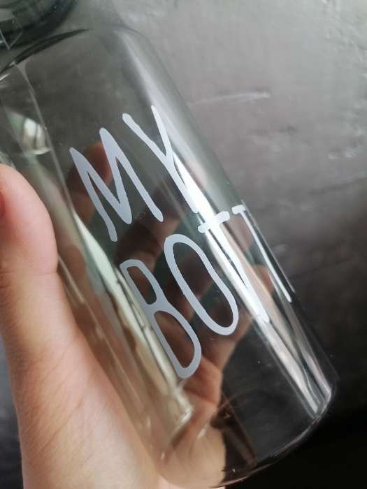 Фотография покупателя товара Бутылка для воды My bottle 500 мл, 21.7 х 6.8 см, серый - Фото 4