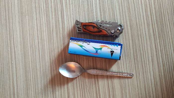Фотография покупателя товара Нож складной "Пескарь" 15см, клинок 65мм/1,3мм - Фото 6
