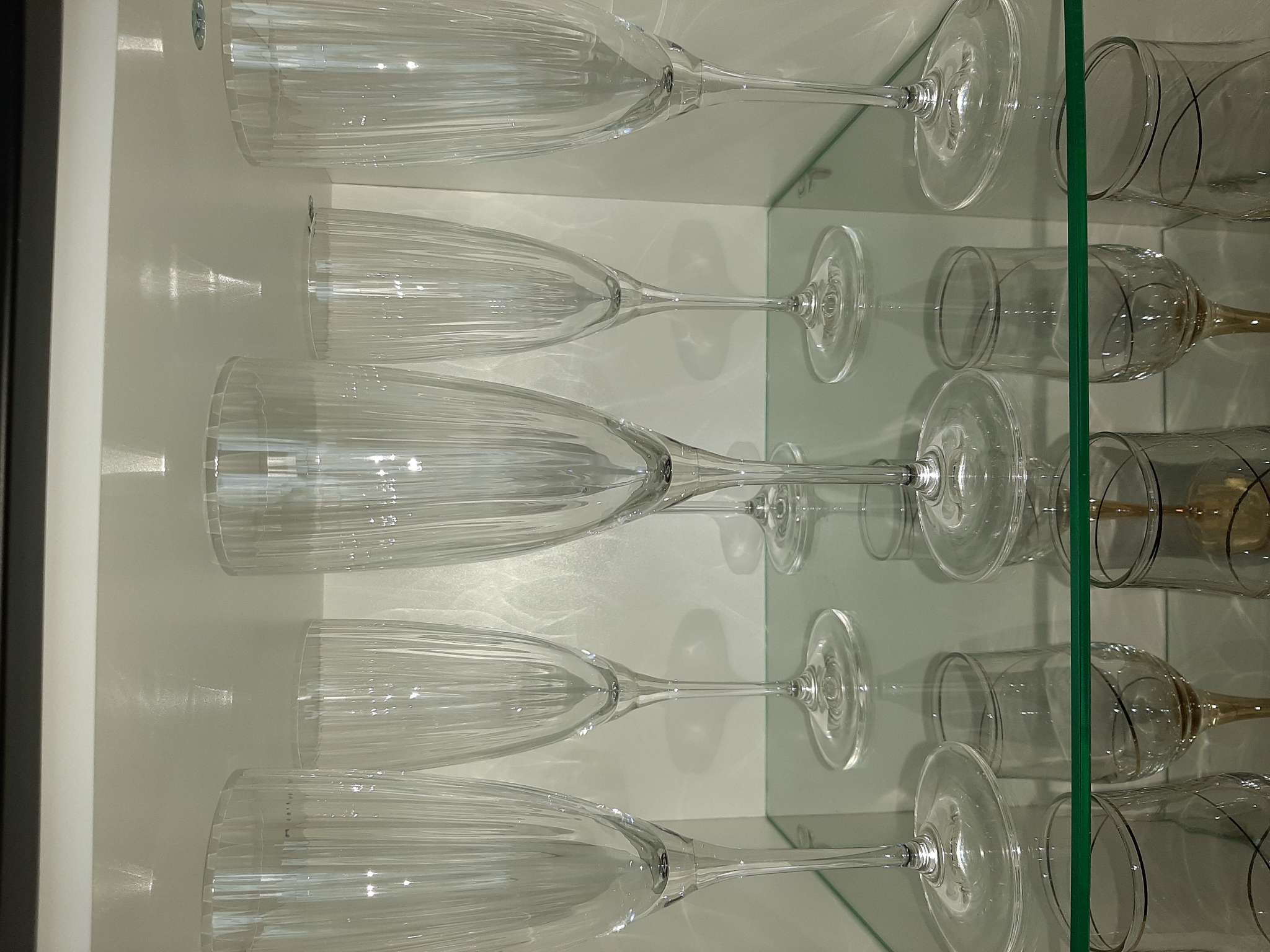 Фотография покупателя товара Набор бокалов для шампанского из хрустального стекла Bohemia Crystal «Кейт», 220 мл, 6 шт. - Фото 1