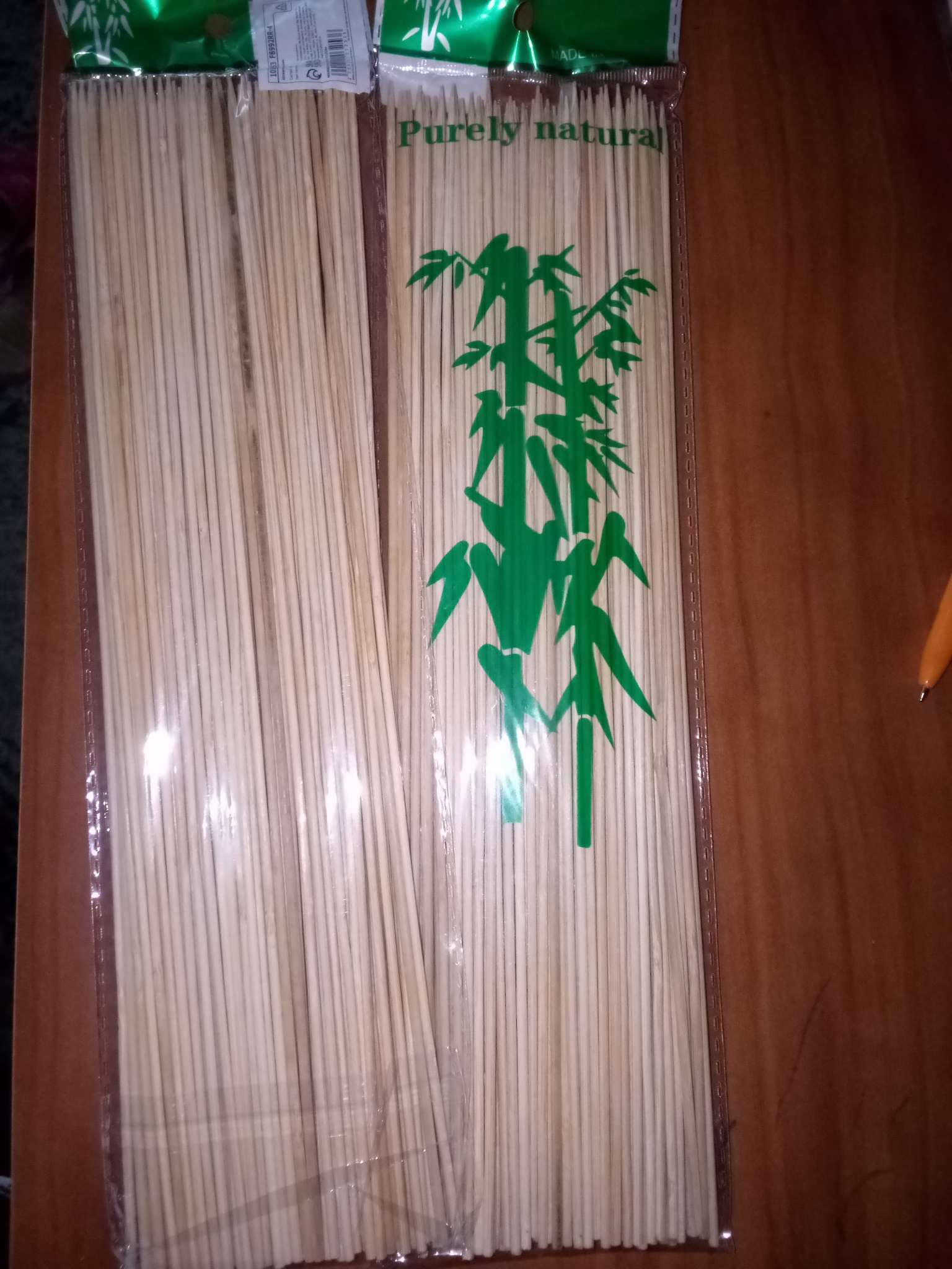 Фотография покупателя товара Шпажка бамбуковая для цветов и сервировки стола, 35 см, 50 шт. - Фото 2