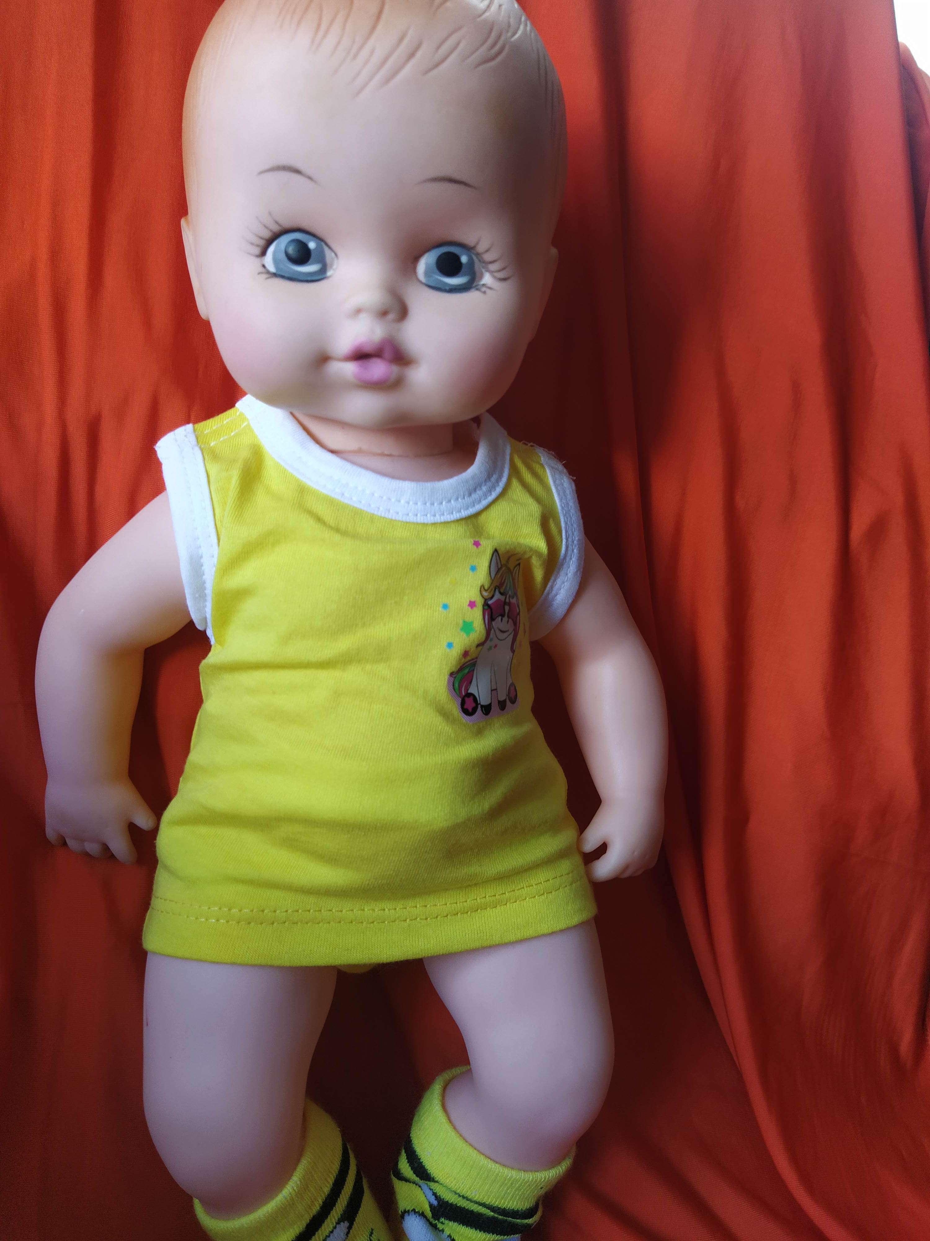 Фотография покупателя товара Одежда для куклы 38-42 см «Майка и трусики» - Фото 4