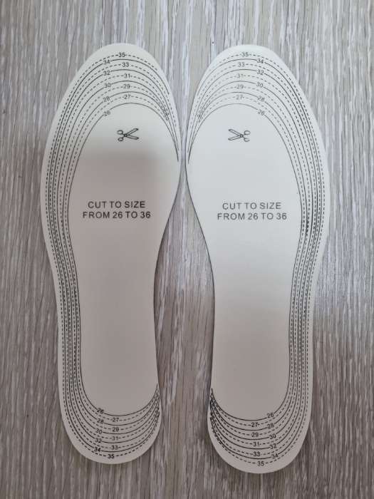 Фотография покупателя товара Стельки детские для обуви, универсальные, р-р RU до 35 (р-р Пр-ля до 36), 23.5 см, пара, МИКС - Фото 1