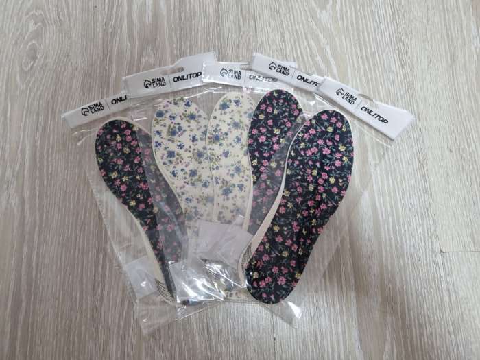 Фотография покупателя товара Стельки детские для обуви, универсальные, р-р RU до 35 (р-р Пр-ля до 36), 23.5 см, пара, МИКС - Фото 2