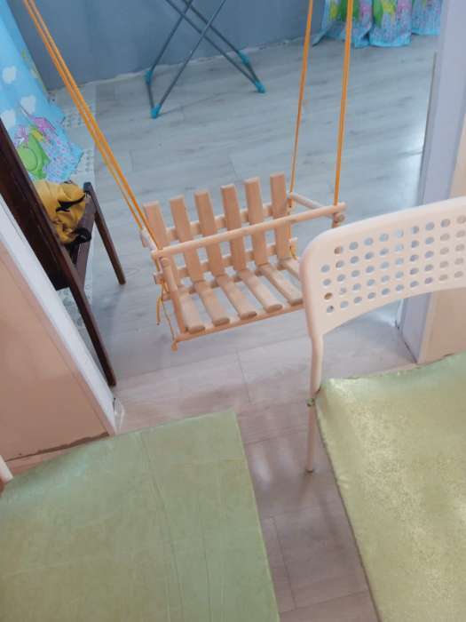 Фотография покупателя товара Качели детские «Садовые», сиденье: 45 × 35 см, высота спинки: 27 см