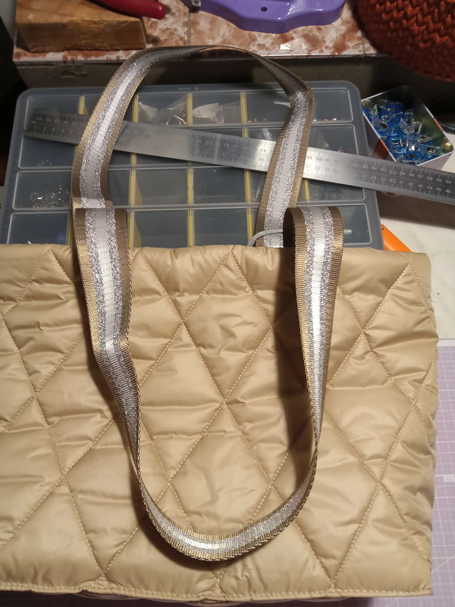 Фотография покупателя товара Стропа ременная «Полосы», 38 мм, 3±0.1 м, чёрно-белая - Фото 1