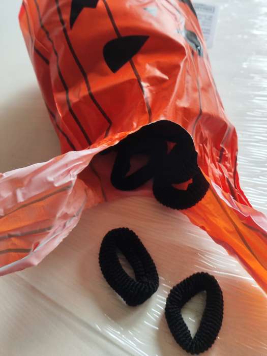 Фотография покупателя товара Резинки для волос на Хэллоуин «Страшные истории», 80 шт., d= 2,5 см. - Фото 1