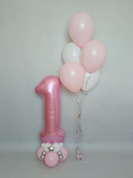 Фотография покупателя товара Воздушный шар фольгированный 40" «Цифра 0» - Фото 1