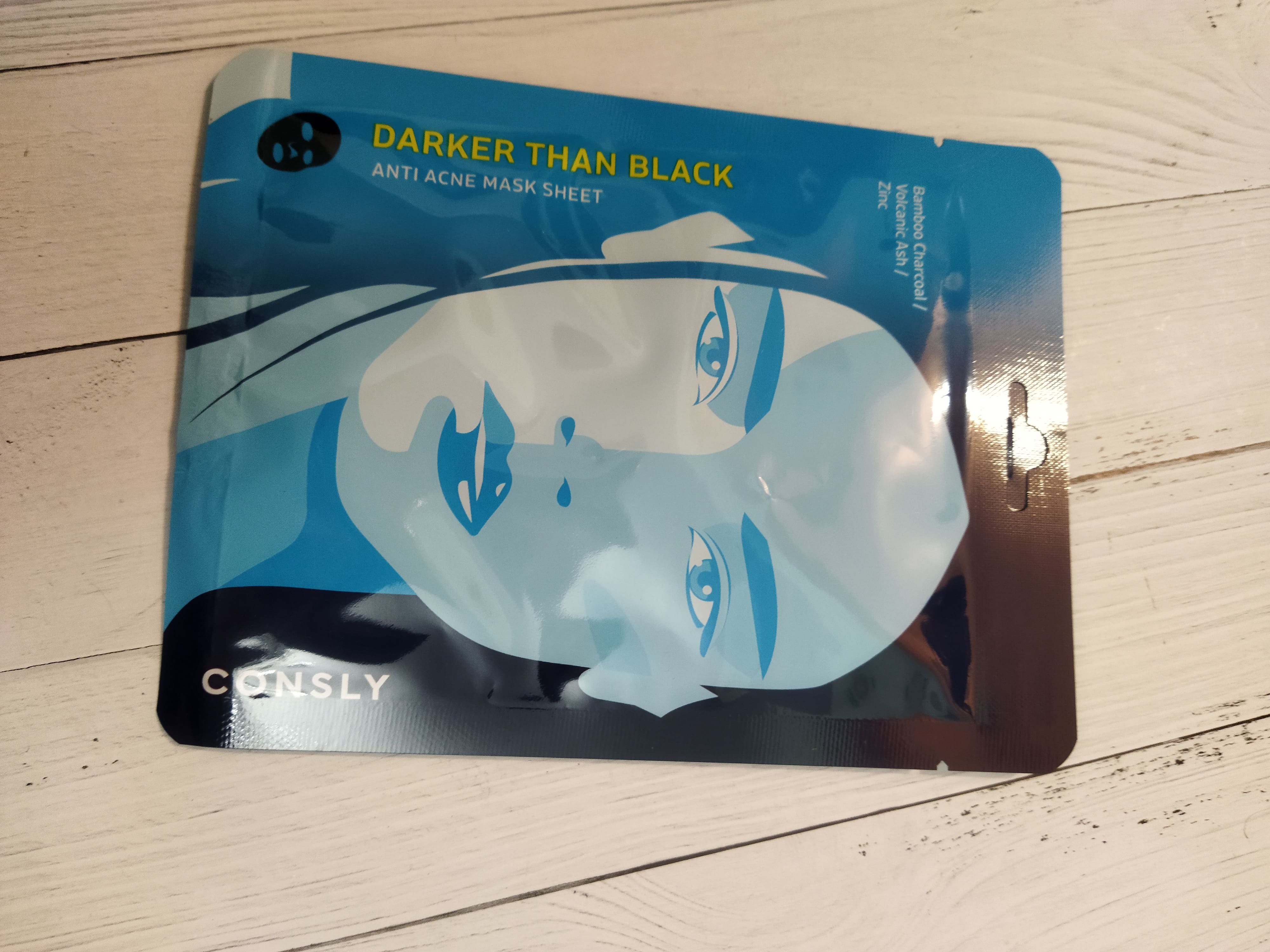 Фотография покупателя товара Тканевая маска Consly для проблемной кожи, 25мл - Фото 1