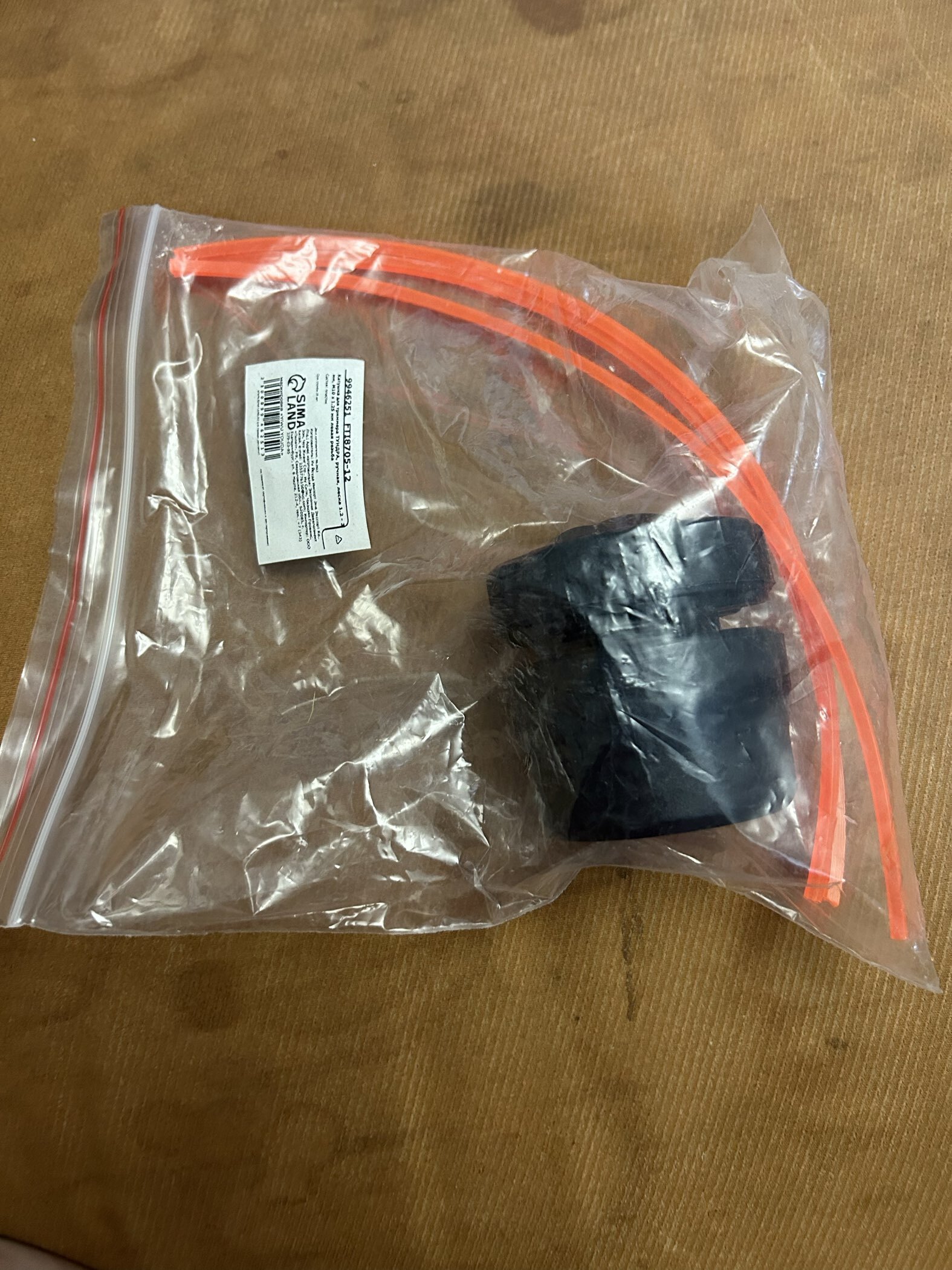 Фотография покупателя товара Катушка для триммера ТУНДРА, ручная, леска 1.2 - 3 мм, М10×1.25 мм левая резьба - Фото 1