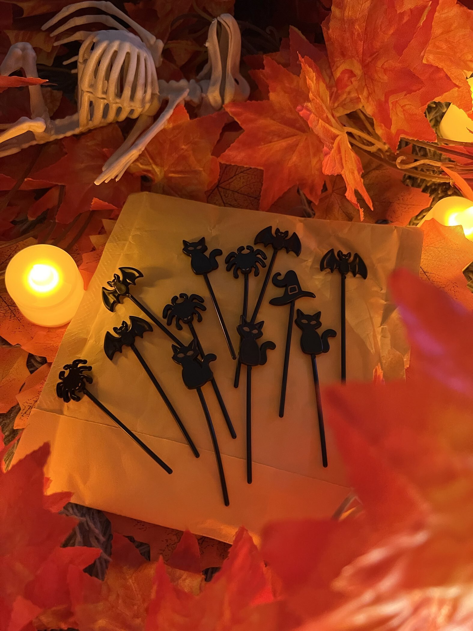 Фотография покупателя товара Шпажки для канапе «Хэллоуин», набор 6 шт. - Фото 1