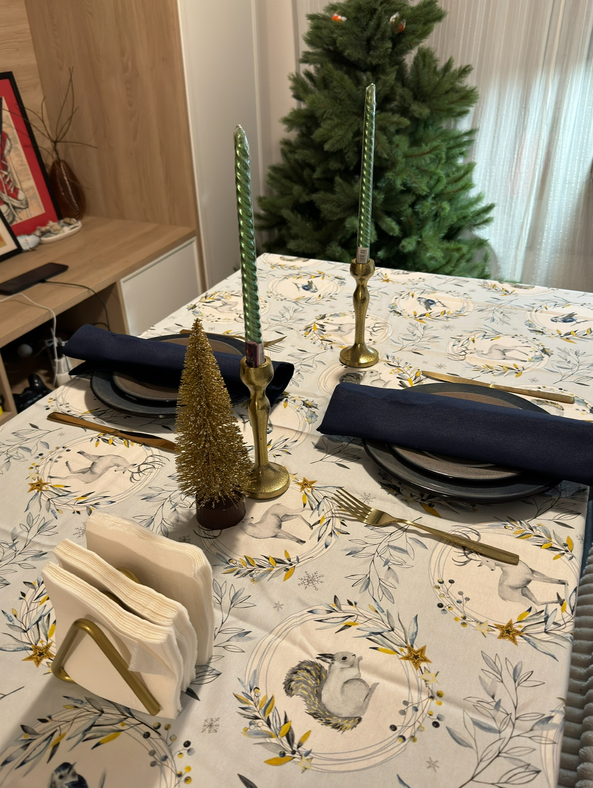 Фотография покупателя товара Подсвечник «Гарри», 16 см, алюминий - Фото 2