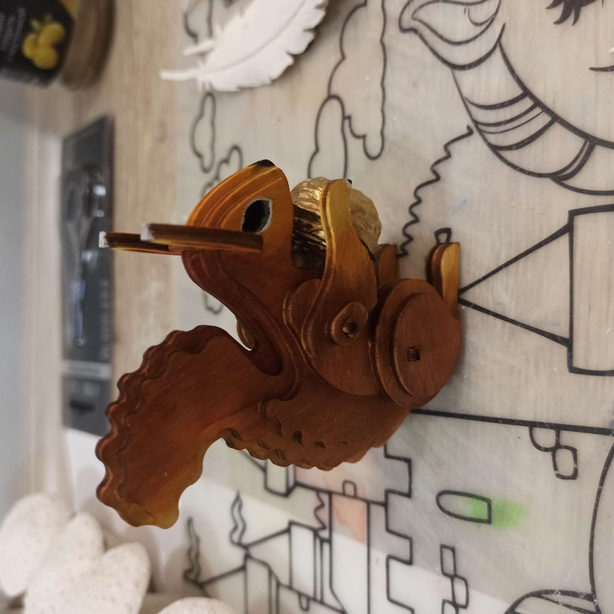 Фотография покупателя товара Сборная модель «Белочка» - Фото 1