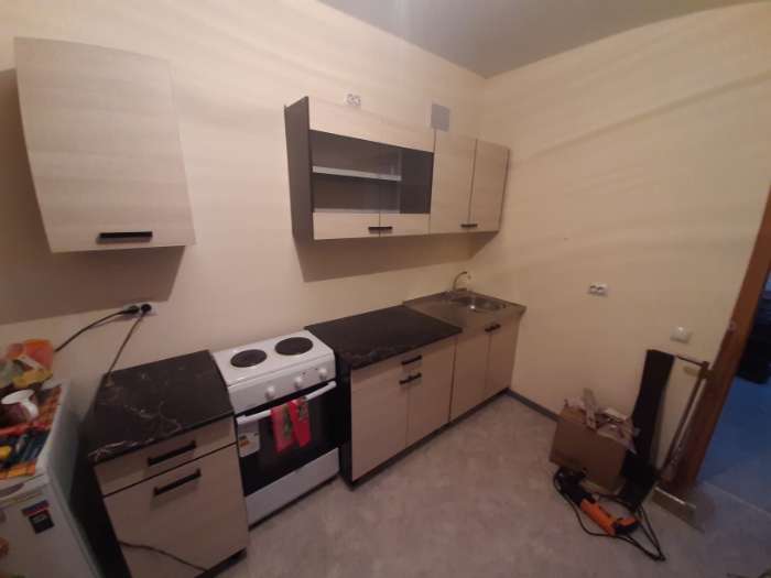 Фотография покупателя товара Кухонный гарнитур прямой «Мальва», с столешницей, 2000 мм, цвет венге/лоредо - Фото 4