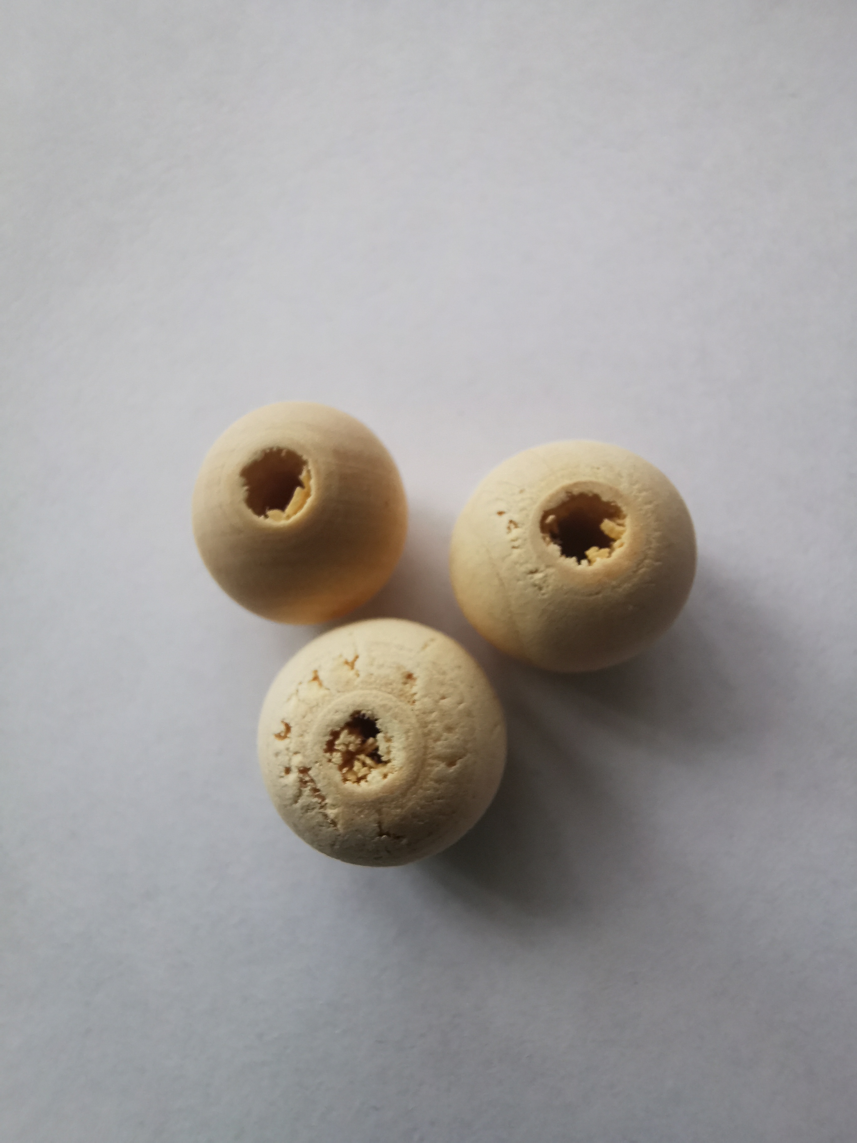 Фотография покупателя товара Набор бусин для макраме «Круг», d=16 мм, 50 шт. - Фото 3