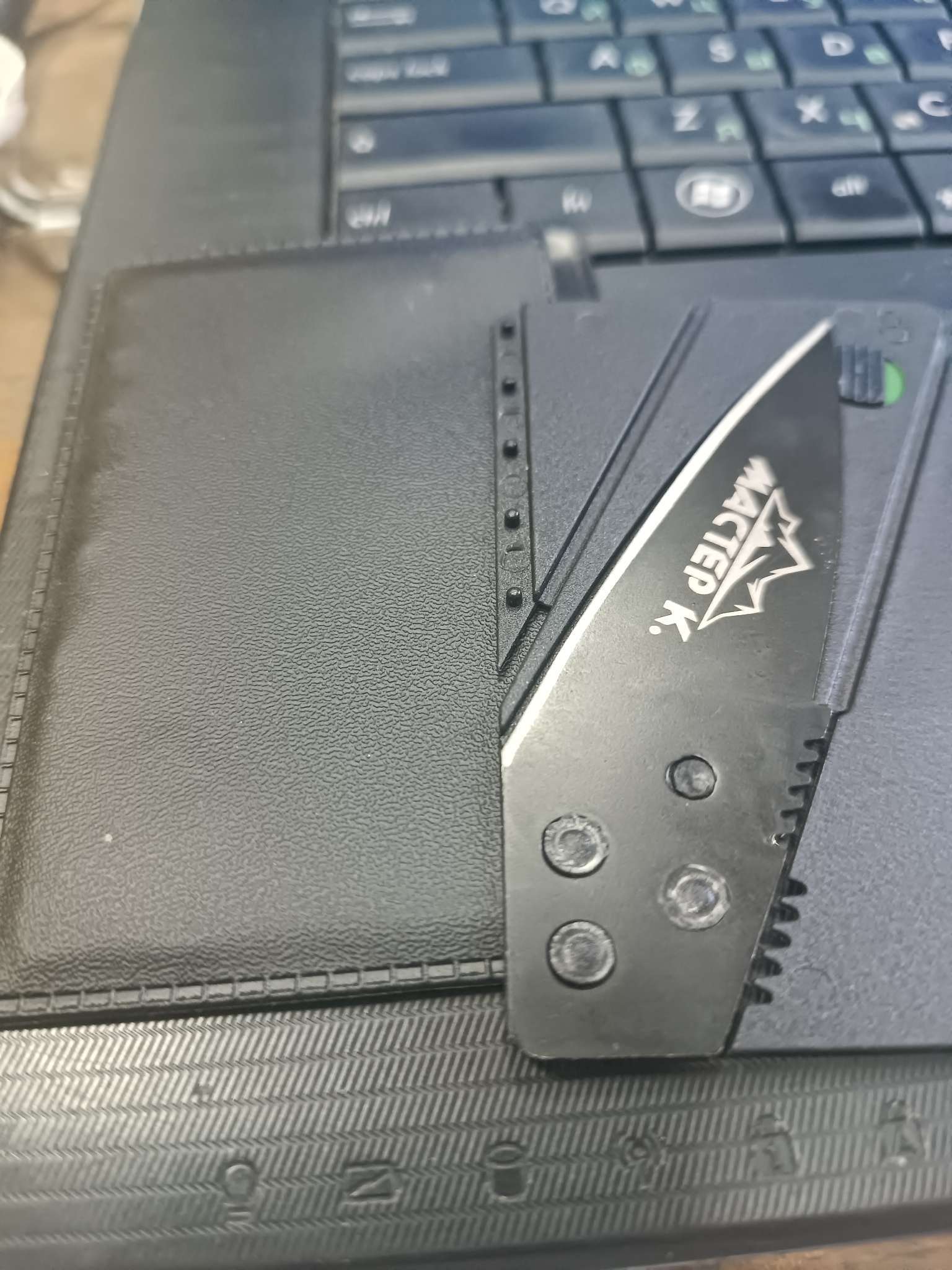 Фотография покупателя товара Нож перочинный «Визитка» 14 см, клинок 60 мм/1.7 мм - Фото 1