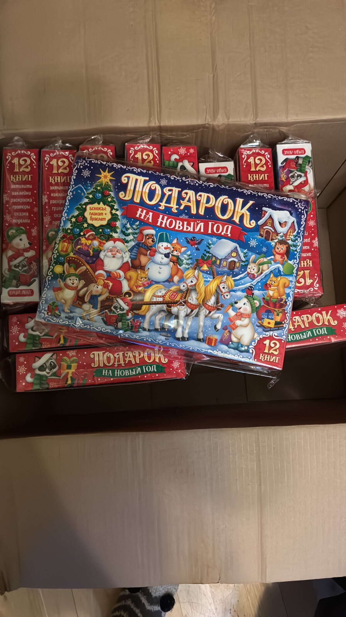 Фотография покупателя товара УЦЕНКА Новогодний набор 12 книг «Волшебный подарок» - Фото 27