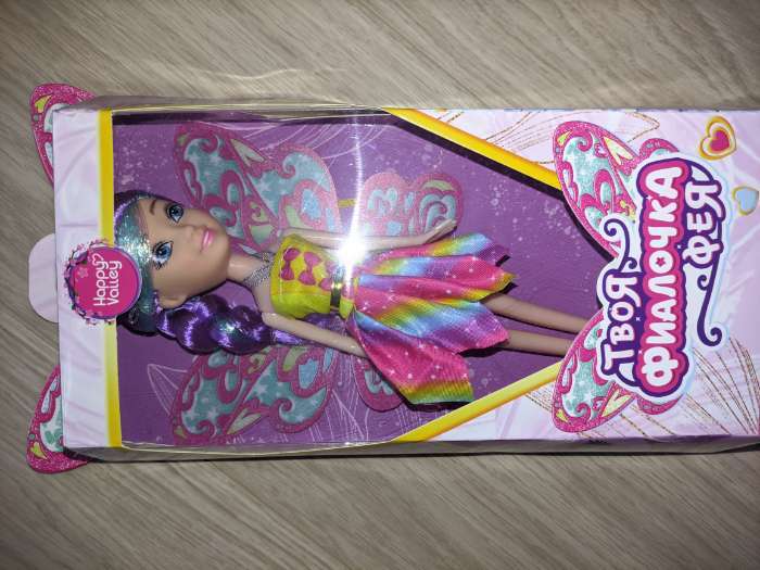 Фотография покупателя товара Кукла сказочная Happy Valley «Твоя фея: Фиалочка» - Фото 3