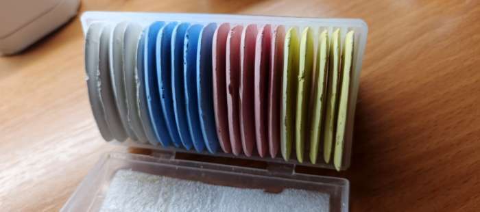 Фотография покупателя товара Мел портновский, 20 шт., разноцветный - Фото 7