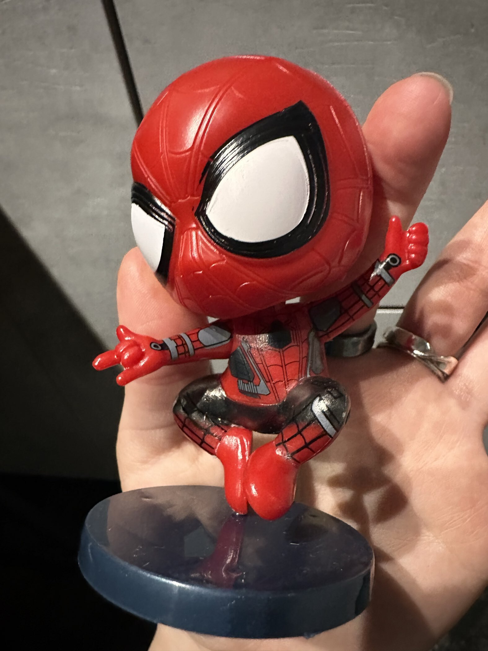 Фотография покупателя товара Фигурка-сюрприз «Человек-Паук», МИКС, 4 вида - Фото 3