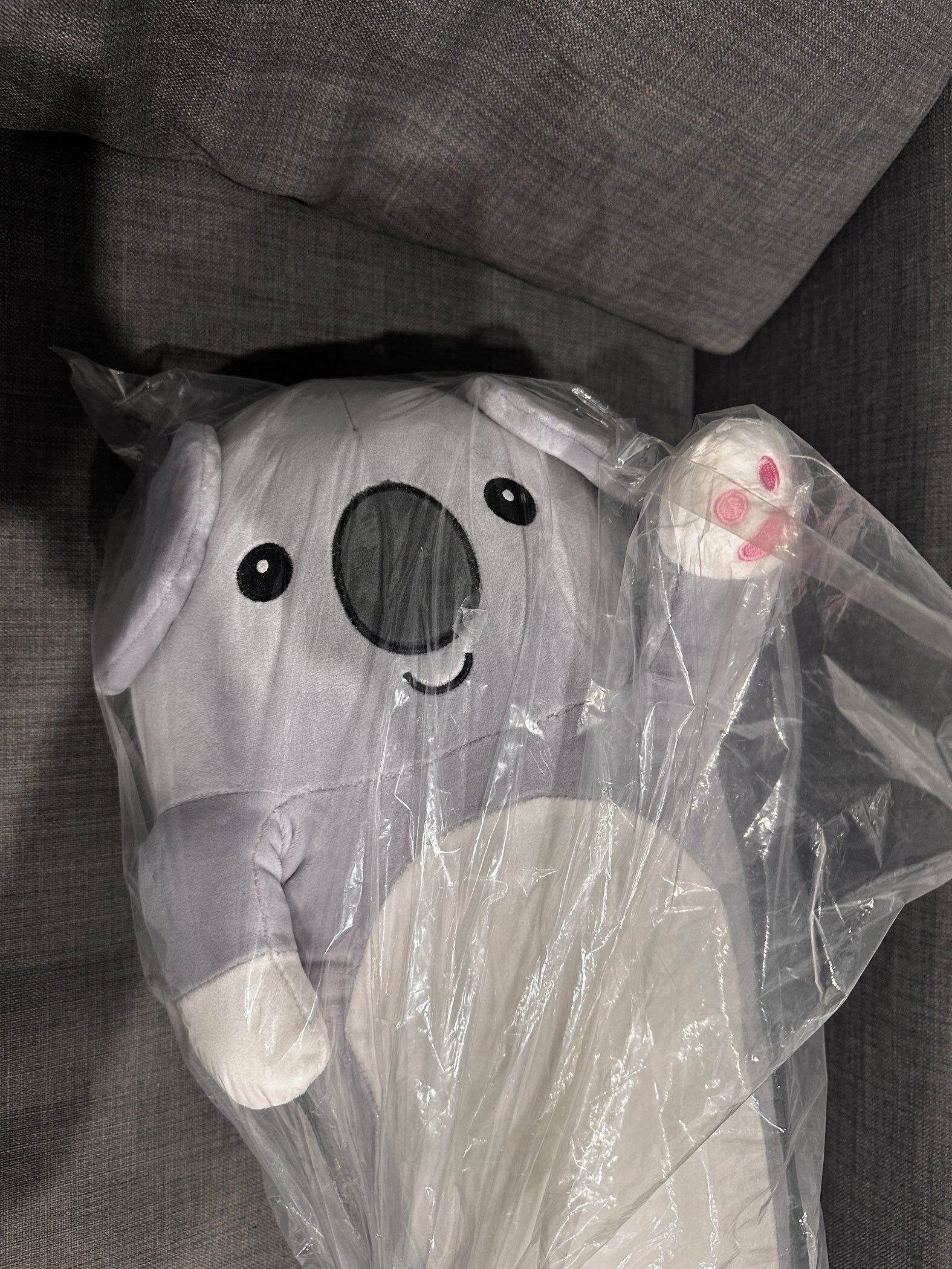 Фотография покупателя товара Мягкая игрушка-подушка «Коала», 90 см - Фото 3