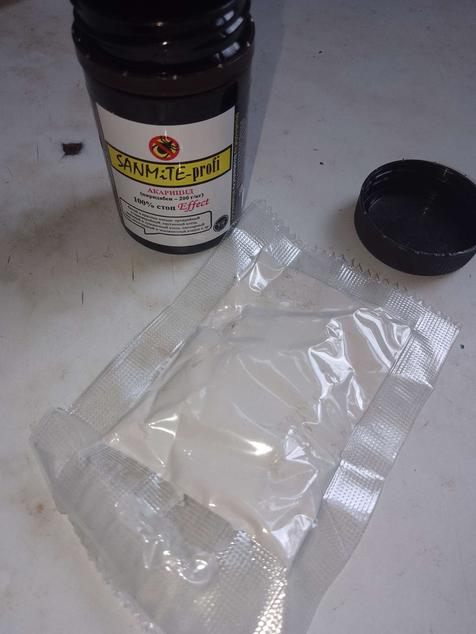 Фотография покупателя товара Средство Sanmite-profi (Санмайт) акарицид от белых и красных клещей, 5 г - Фото 1