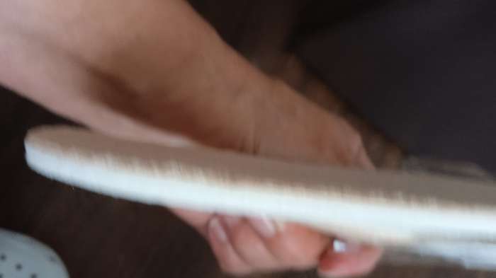 Фотография покупателя товара Стельки для обуви, утеплённые, универсальные, р-р RU до 43 (р-р Пр-ля до 45), 27.5 см, пара, коричневые - Фото 1