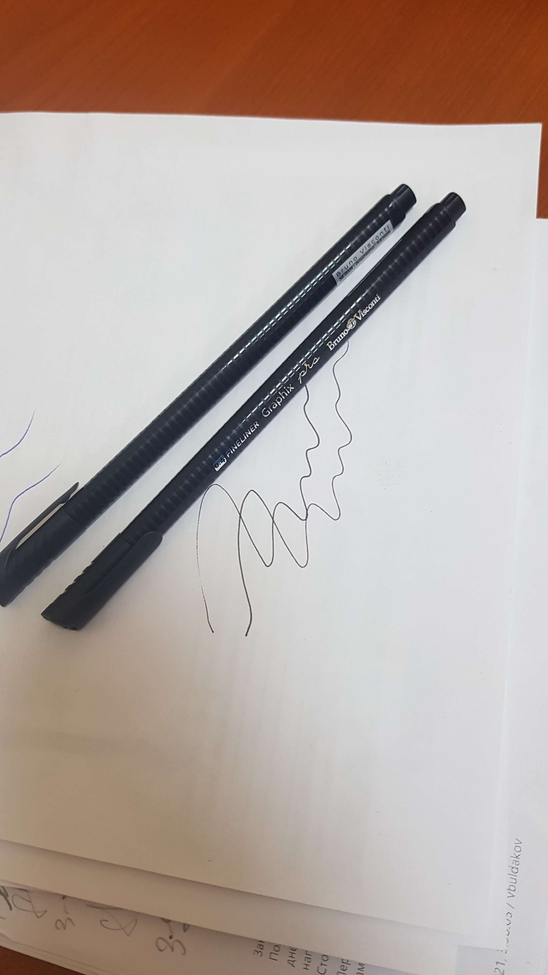 Фотография покупателя товара Ручка капиллярная Graphixpro FINELINER, узел 0.4 мм, стержень чёрный - Фото 1