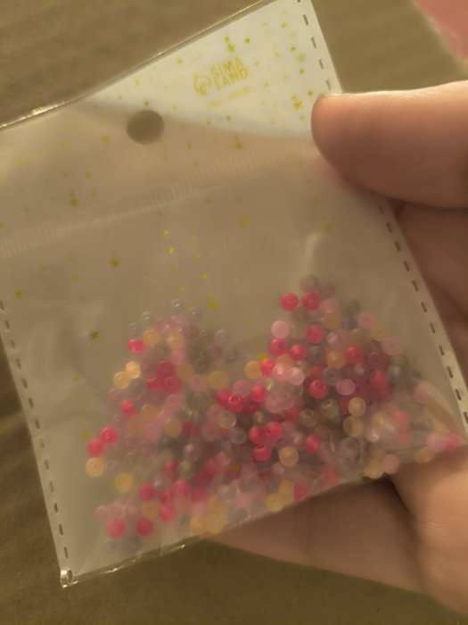 Фотография покупателя товара Бисер стекло 8/0 «Матовый полупрозрачный. Меланж голубой», 10 г - Фото 11