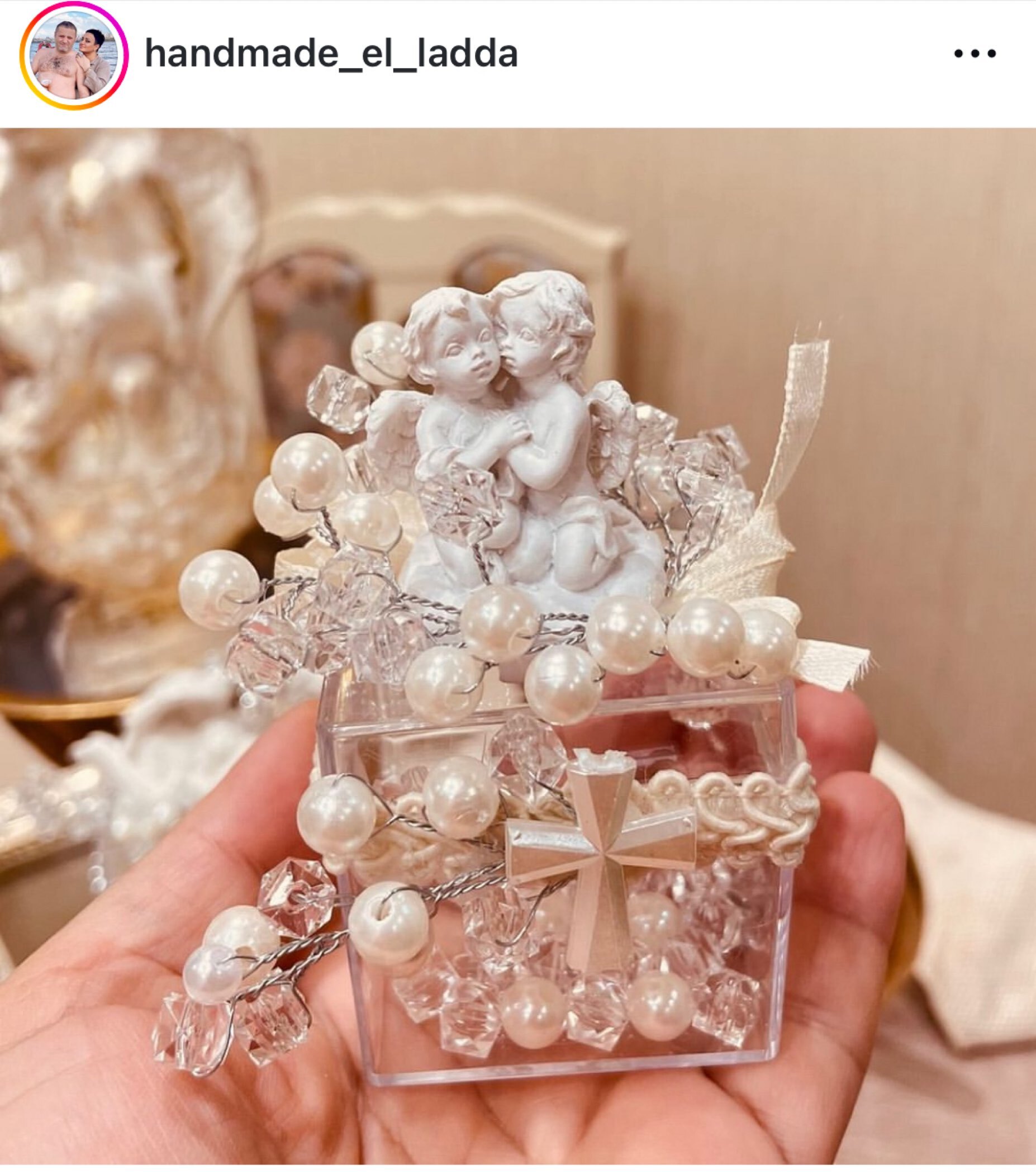 Фотография покупателя товара Фигурка полистоун «Ангелок отдыхающий», 3.8×2.6×3 см, МИКС - Фото 6