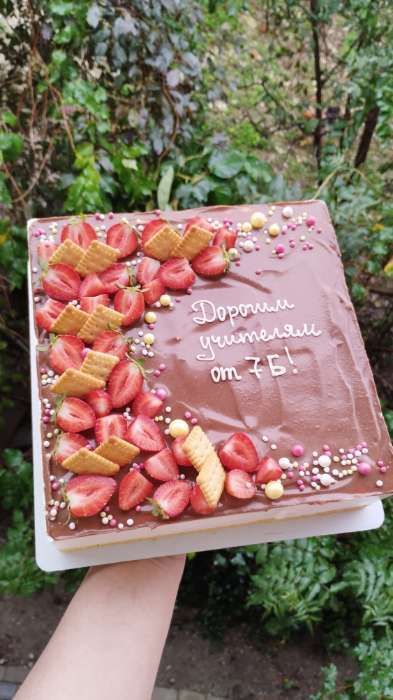 Фотография покупателя товара Форма для выпечки с регулировкой размера TAS-PROM «Квадратная», h=10 см, 16×16 - 28×28 см, нержавеющая сталь - Фото 3