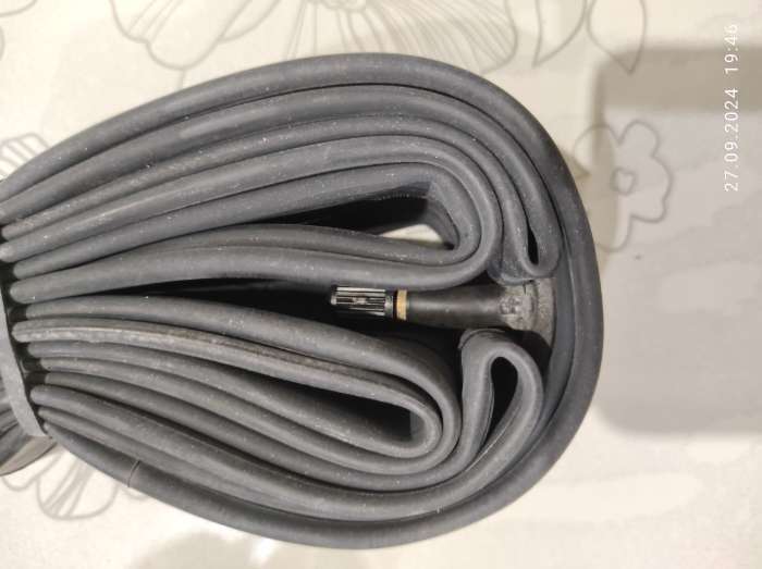 Фотография покупателя товара Камера велосипедная, 26"×1.95-2.125", AV 48 мм - Фото 1