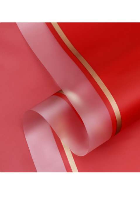 Фотография покупателя товара Пленка для цветов матовая «Полосы», 0.57×5 м ±5% см - Фото 8