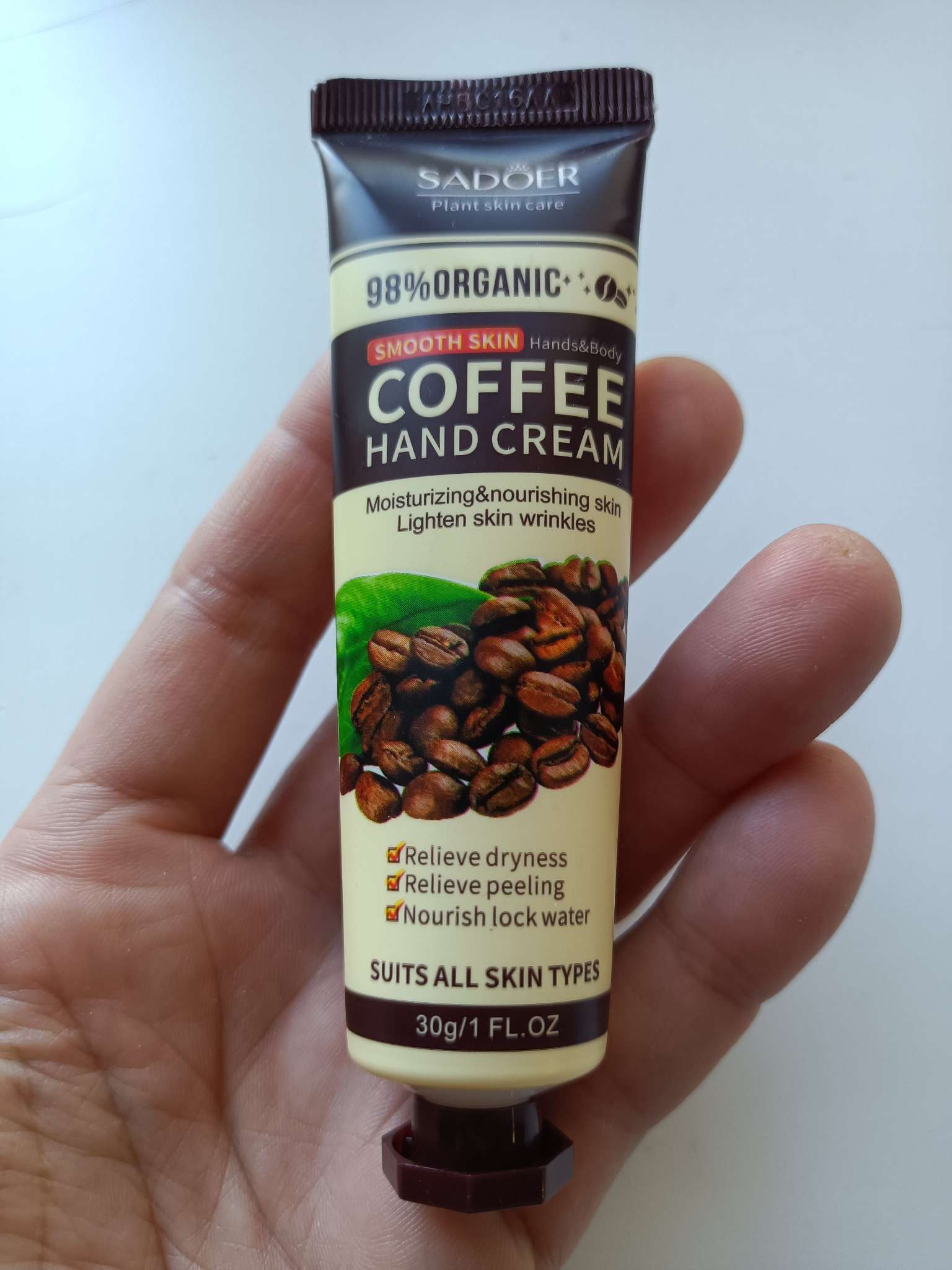 Фотография покупателя товара Крем для рук «Кофе» увлажняющий, 30 мл МИКС - Фото 6