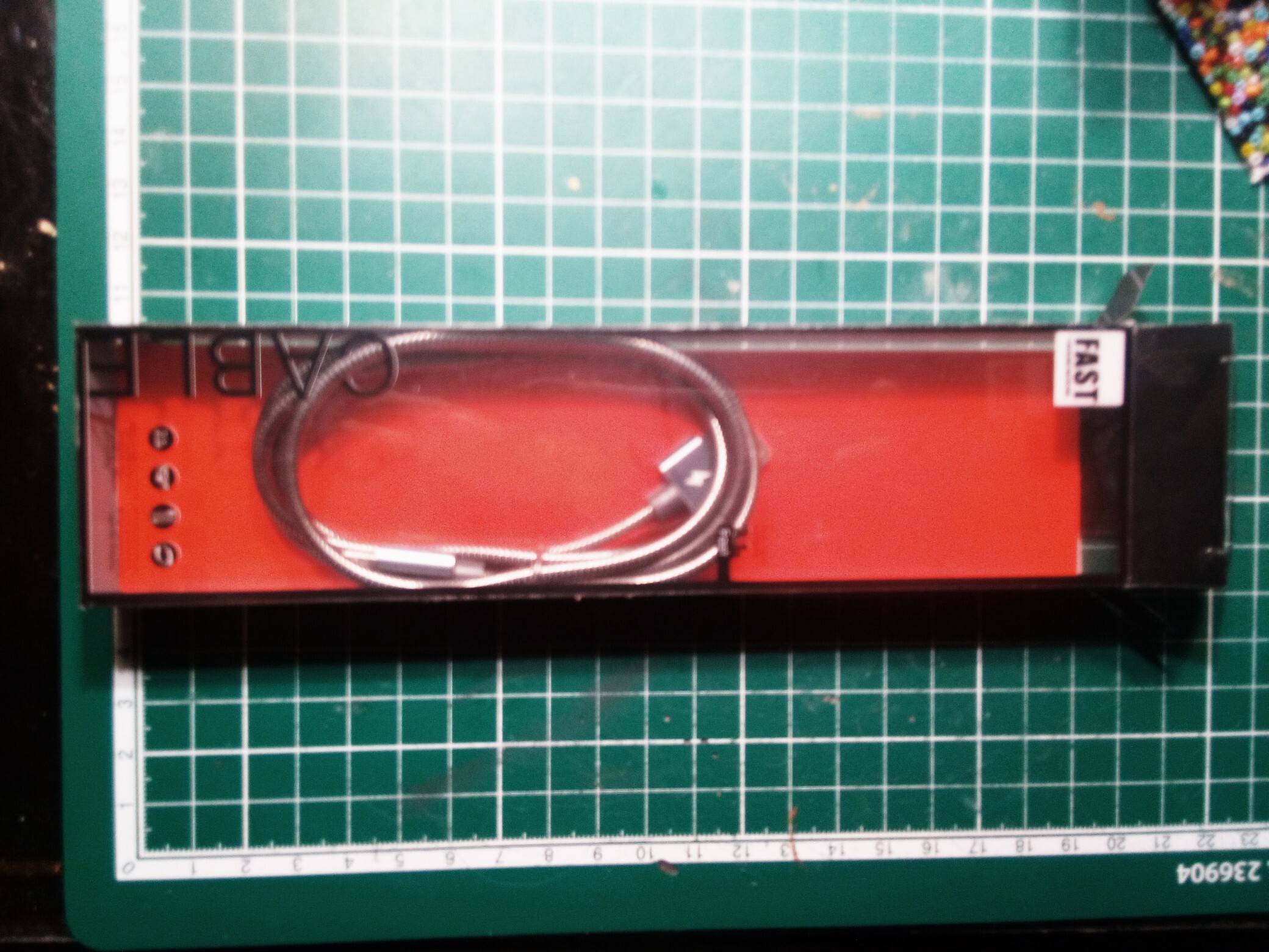 Фотография покупателя товара Кабель MicroUSB - USB, 2.1 А, металлическая оплётка, 1 м, золотистый - Фото 1