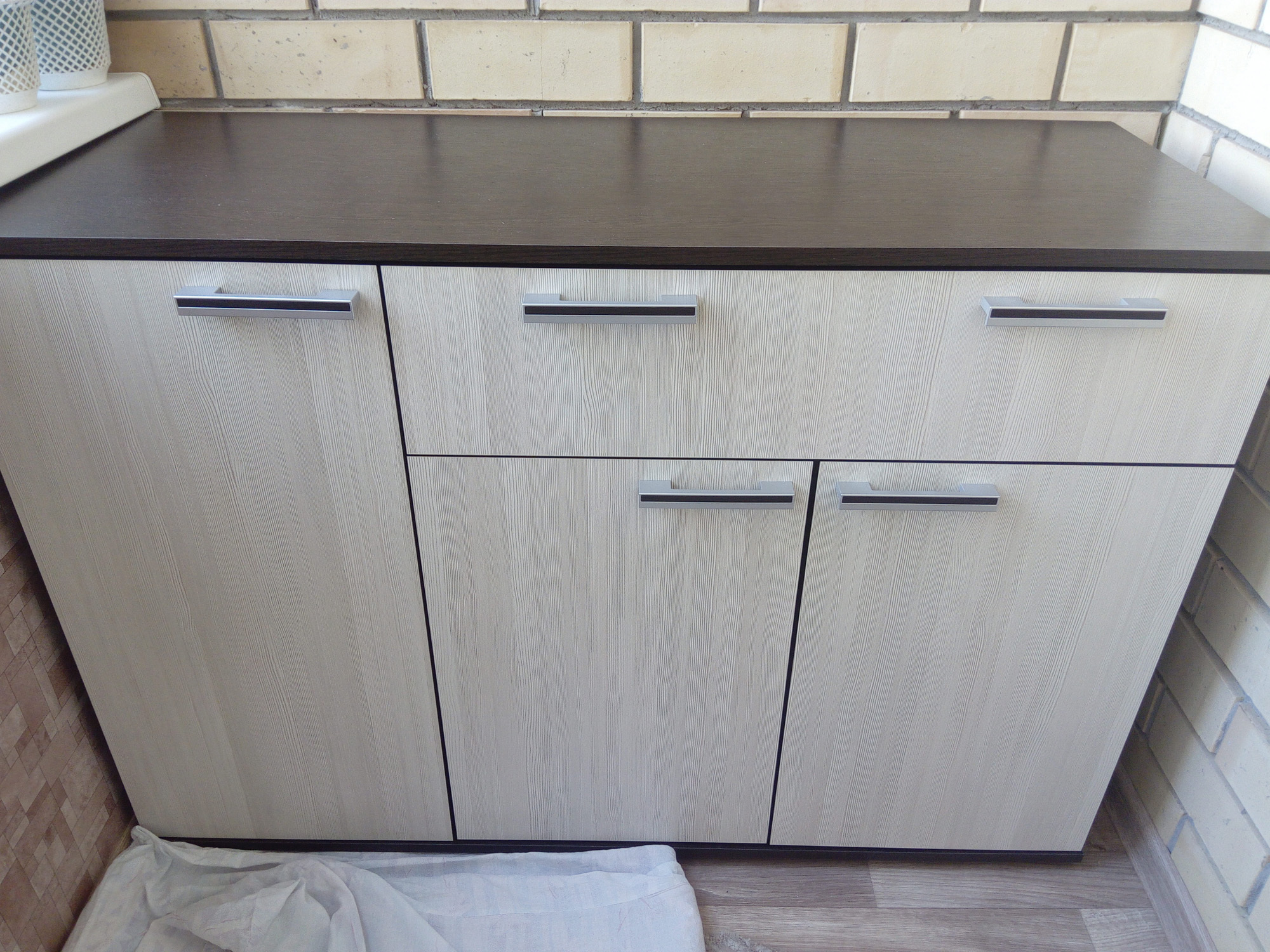 Фотография покупателя товара Комод Стандарт-4, 1200х460х828, Венге/Лоредо - Фото 9