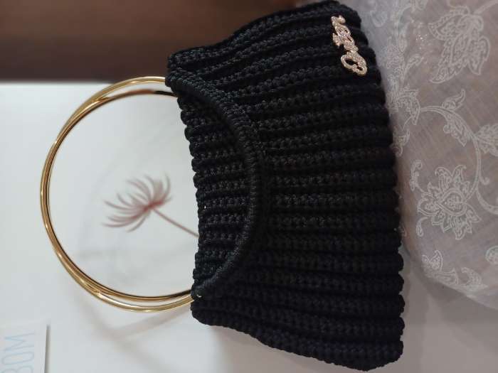 Фотография покупателя товара Ручки для сумки «Круг», металлические, d=15 см, 2 шт., цвет золотой - Фото 4