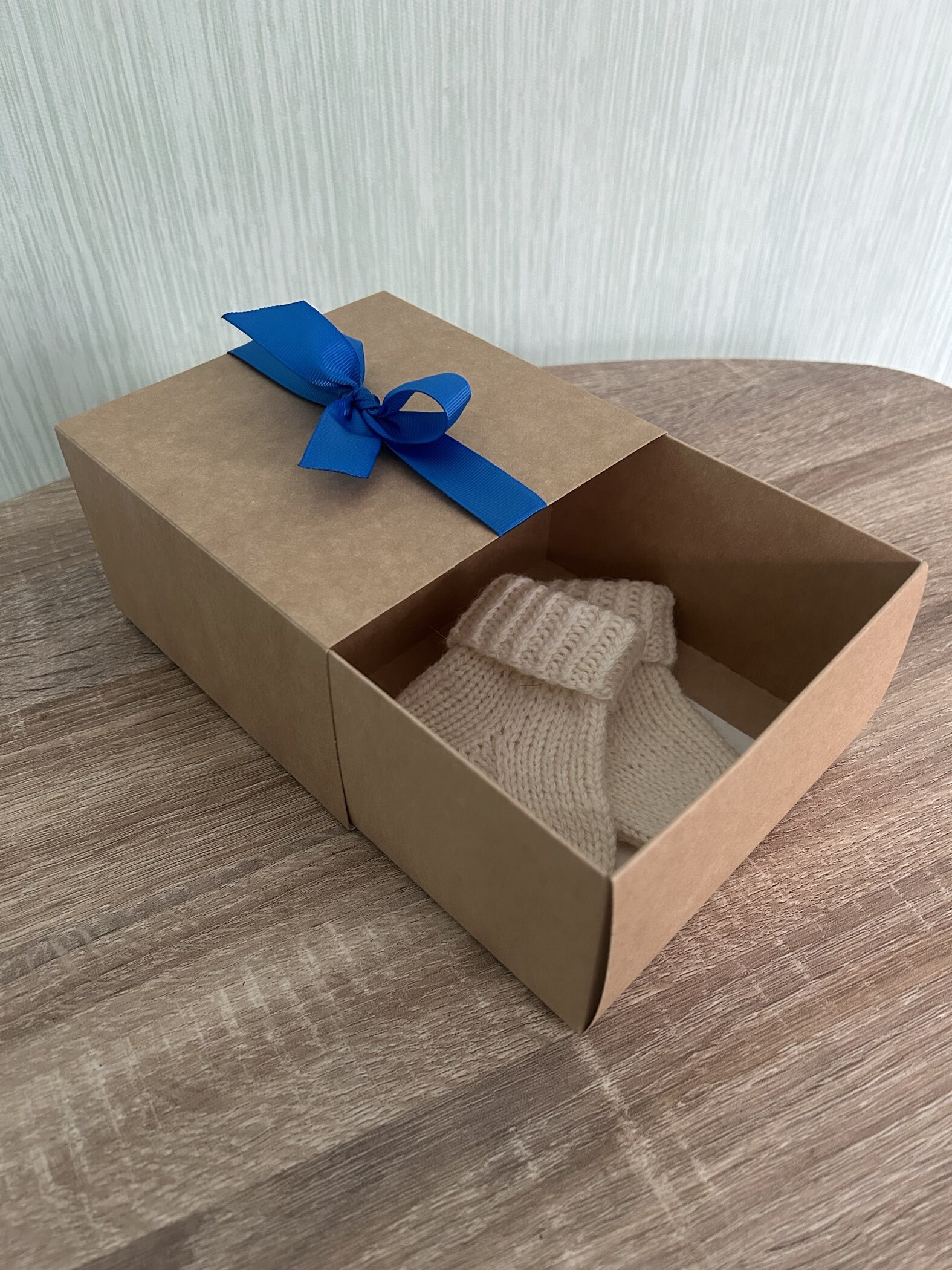 Фотография покупателя товара Коробка подарочная складная крафтовая, упаковка, 20×15×8 см - Фото 7