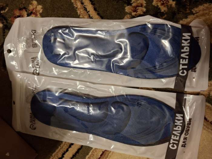 Фотография покупателя товара Стельки для обуви, универсальные, амортизирующие, р-р RU до 40 (р-р Пр-ля до 40), 26 см, пара, МИКС - Фото 5